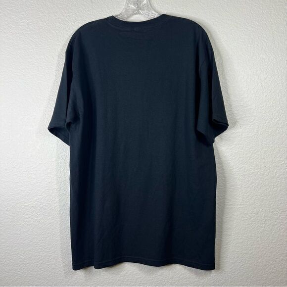 Mens Graphic T Shirt May I Suggest The Sausage Pointing Hand Black Large - Picture 5 of 6